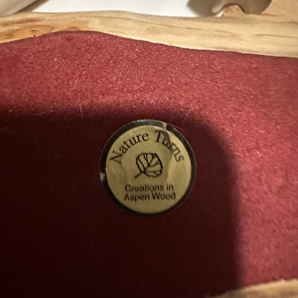 Artisan Nature Turns Creations Aspen Wood Puzzle Secret Trinket Jewelry Box OOAK - Picture 5 of 6